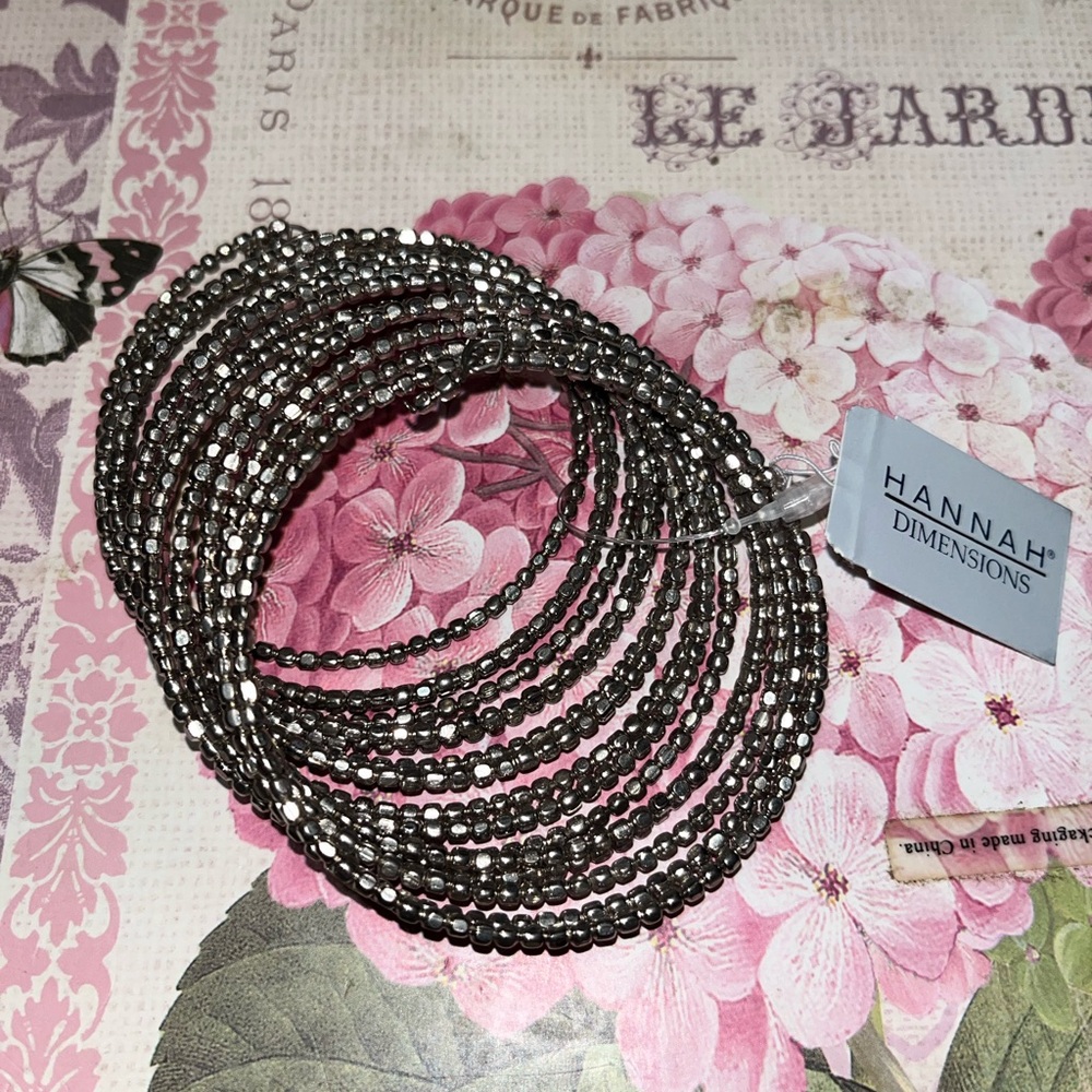 Hannah Dimensions silver bracelet
